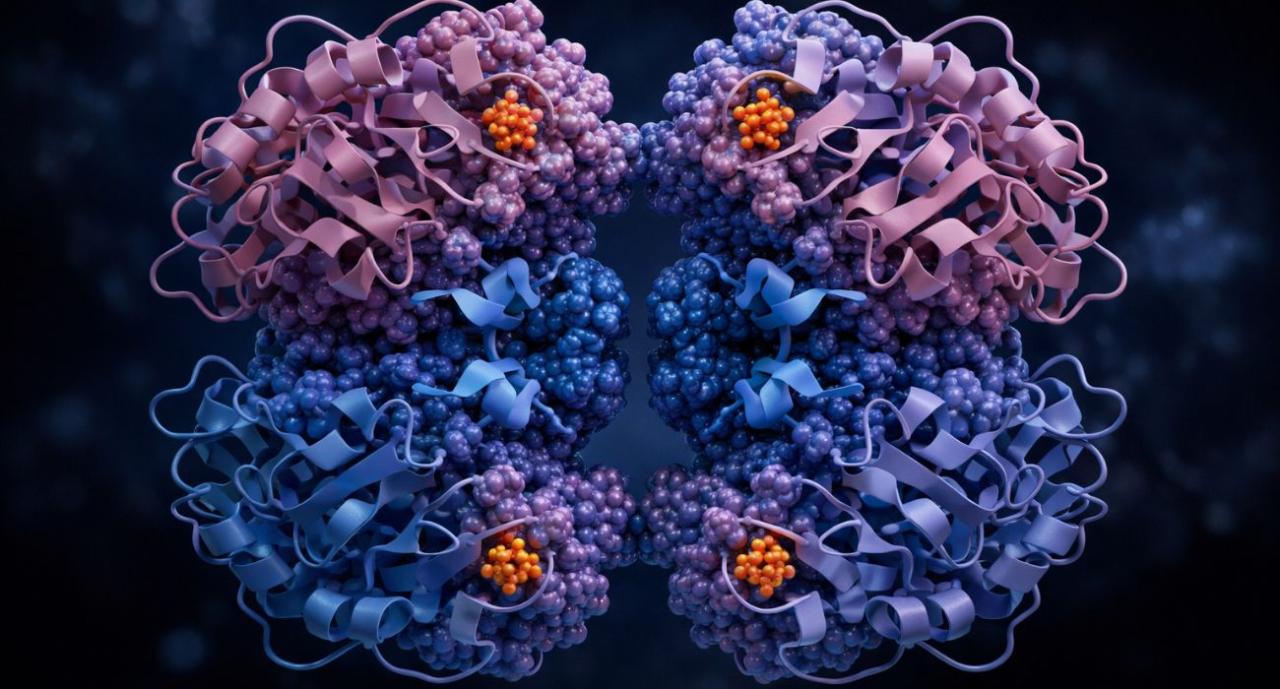 מודל תלת־ממדי של PKA